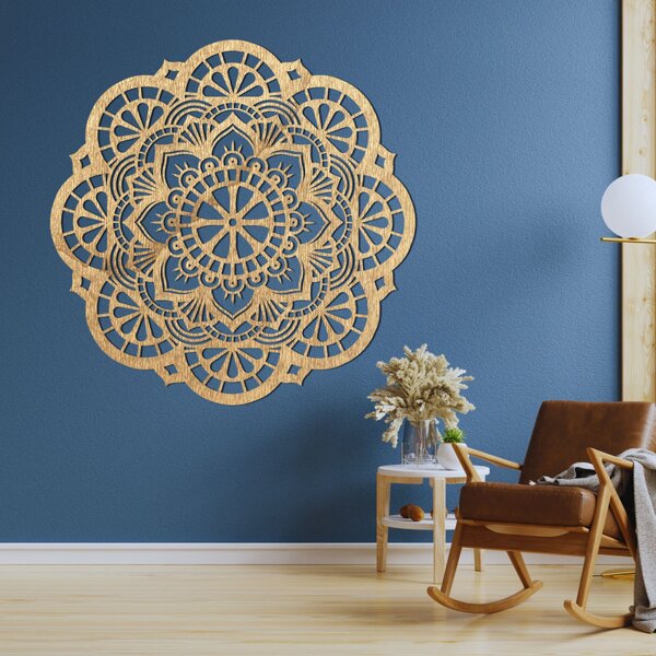 Decorațiuni de perete din lemn Mandala lumină - LUMINA