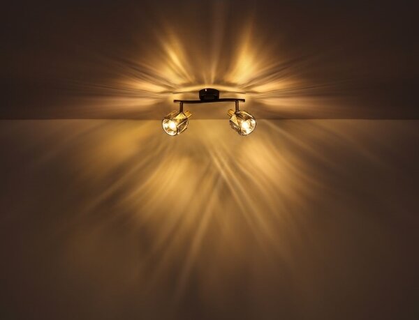 Spot INDIANA 2xE14/40W/230V Globo 54357-2B