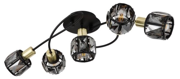Lustră aplicată INDIANA 5xE14/40W/230V Globo 54357-5B