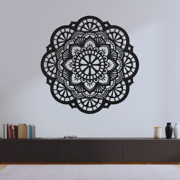 Perete decor din lemn mandala lumina vietii - LUMEN