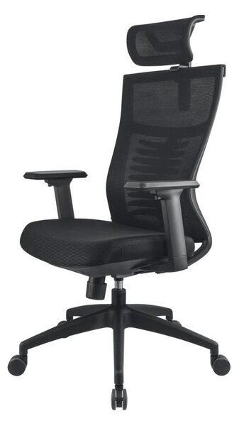 Scaun de birou negru Yenkee