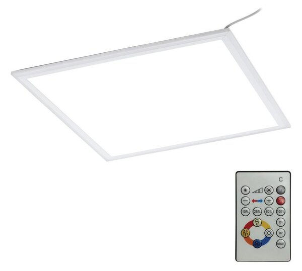 Panou LED dimabil Eglo 33107 SALOBRENA LED-RGBW/21W/230V + telecomandă