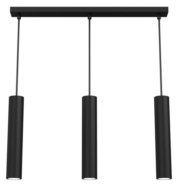 Lustră pe cablu RAITO 3xGU10/8W/230V neagră