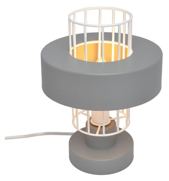 Lampă de masă VOLTA 1xE27/15W/230V gri