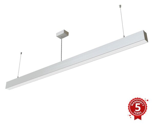 Lustră LED pe cablu LOOK LED/58W/230V 4000K 150 cm argintie APLED