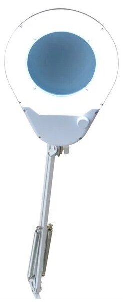 Lampă LED de masă cu lupă LED/9W/230V albă/crom