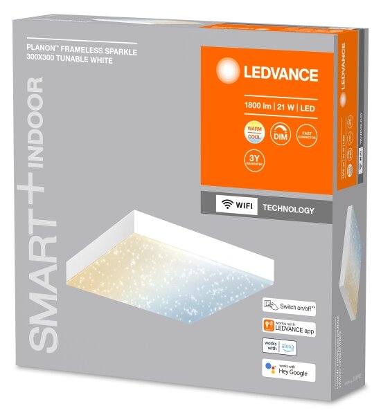 Plafonieră LED dimabilă SMART+ FRAMELESS LED/21W/230V Wi-Fi Ledvance