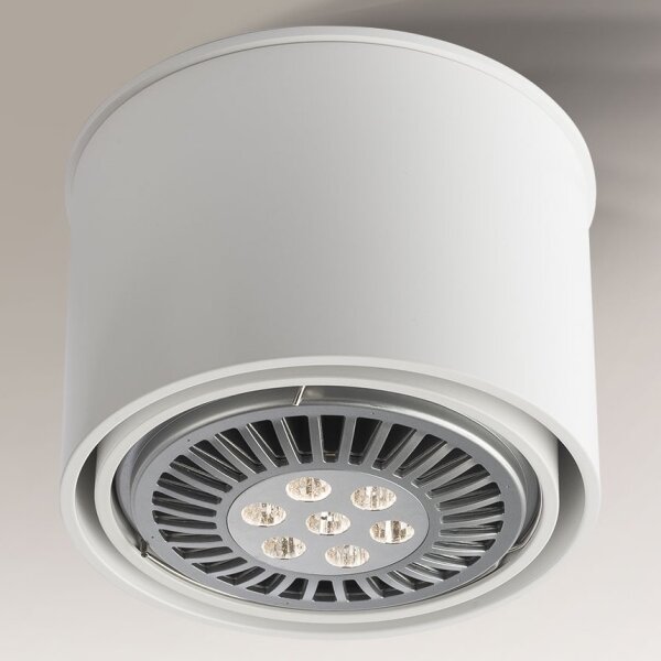 Spot MIKI 1xGU10/15W/230V alb Shilo 7016
