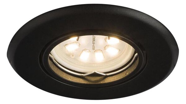 Plafonieră încastrată TOKIO 1xGU10/15W/230V neagră Shilo 3329