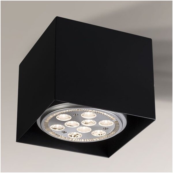 Spot YATOMI 1xGU10/15W/230V negru Shilo 1210