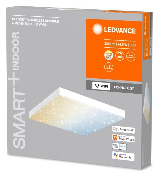 Plafonieră LED dimabilă SMART+ FRAMELESS LED/24,5W/230V Wi-Fi Ledvance