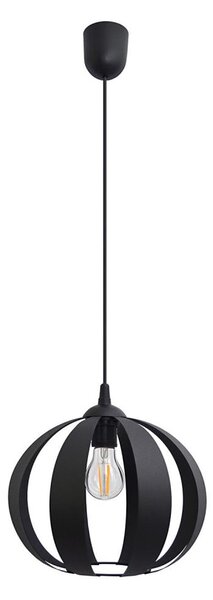 Lustră pe cablu NEWTON 1xE27/15W/230V neagră