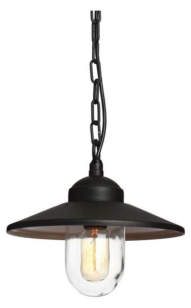 Lustră pe lanț de exterior KLAMPENBORG 1xE27/60W/230V IP44 Elstead
