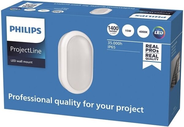 Aplică LED PROJECTLINE LED/15W/230V IP65 Philips