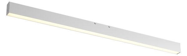 Plafonieră albă cu LED inclus, cu dimmer în 3 trepte 2700-4000K cu comutator DIP - Keane