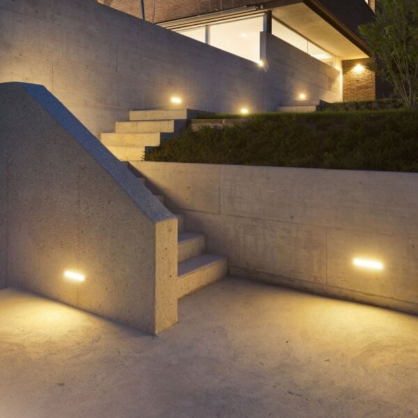 LED Aplica exterior 12W 230V 6400K IP65 gri