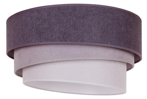 Duolla - Plafonieră TRIO 1xE27/15W/230V d. 45 cm antracit/gri/alb