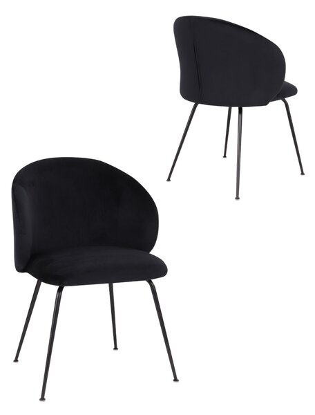 Scaun Ganta Black negru