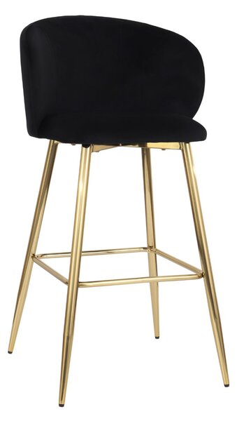 Scaun de bar Ganta Gold negru