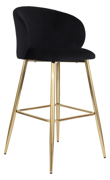 Scaun de bar Ganta Gold negru