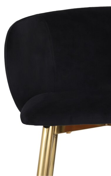 Scaun de bar Ganta Gold negru