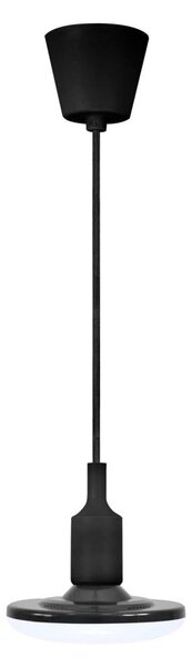 LED Lampa suspendata KIKI 1xE27/10W/230V negru