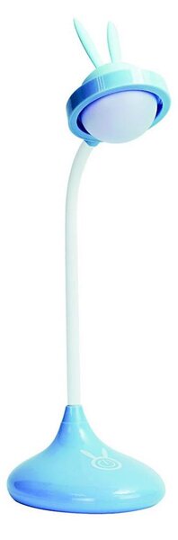 Veioză LED tactilă pentru copii RABBIT LED/0,4W/5V 3000/6500K albastră + USB