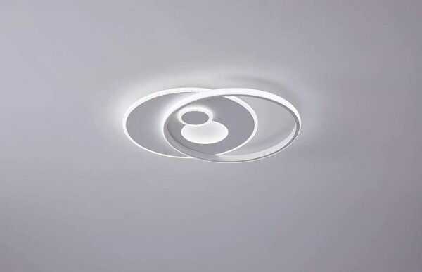Plafonieră LED dimabilă AKON LED/38W/230V 2700-5500K Wofi 11621 + telecomandă