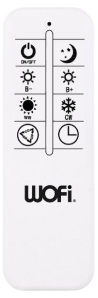 Plafonieră LED dimabilă AKON LED/38W/230V 2700-5500K Wofi 11621 + telecomandă