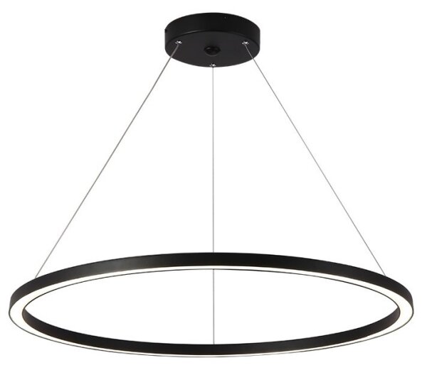 Immax NEO 07158-B80 - Lustr LED FINO 60W 230V Tuya negru + DO