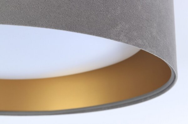 Plafonieră LED GALAXY LED/24W/230V, gri/auriu