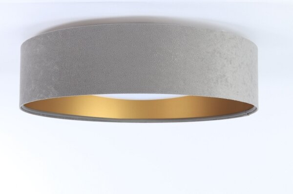 Plafonieră LED GALAXY LED/24W/230V, gri/auriu