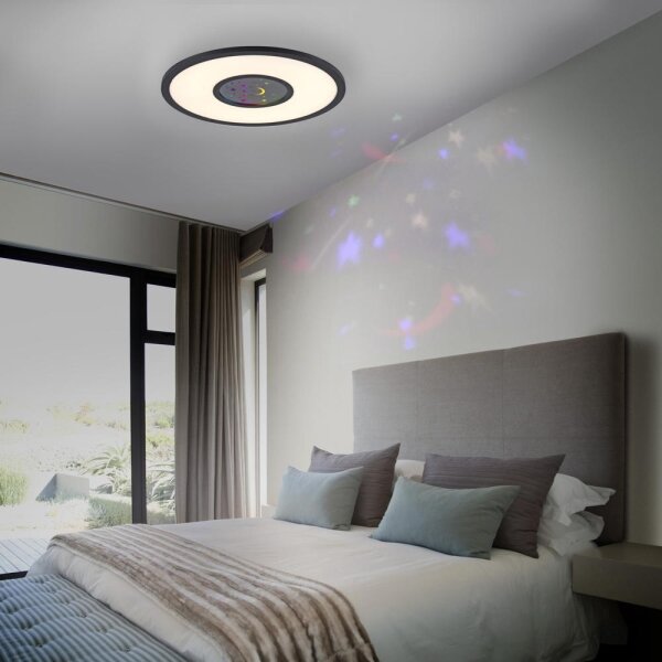 Leuchten Direkt 15572-18 - Lumină LED RGBW ASTRO dimabilă 17,5W/230V cu DO