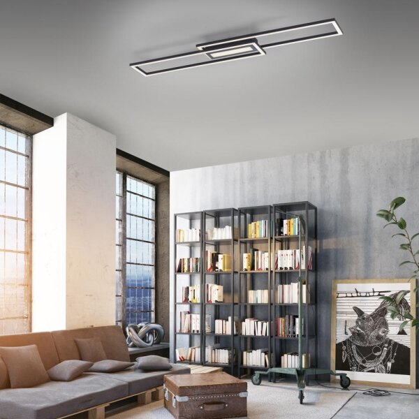 Lustră LED aplicată dimabilă ASMIN LED/45W/230V Leuchten Direkt 14696-18