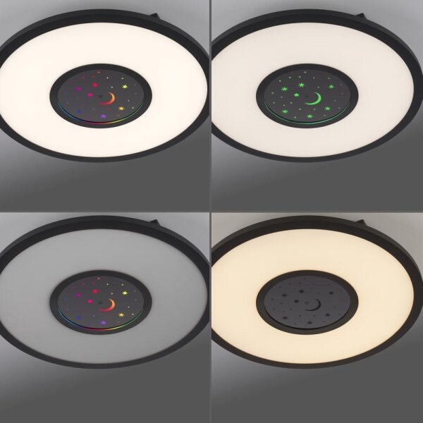 Leuchten Direkt 15572-18 - Lumină LED RGBW ASTRO dimabilă 17,5W/230V cu DO