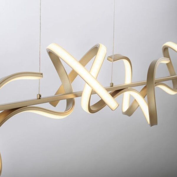 Lustră LED pe cablu dimabilă CURLS LED/40,8W/230V Leuchten Direkt 19033-60