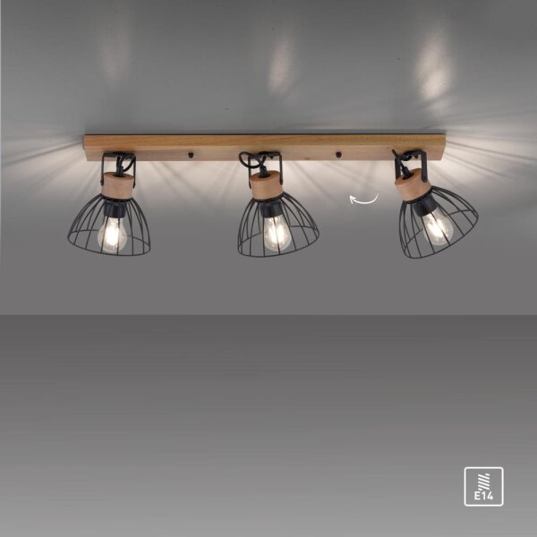 Spot LAMI 3xE27/25W/230V Leuchten Direkt 11418-18