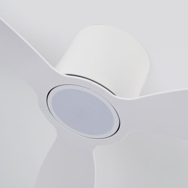 ZEVENTI - Ventilator de tavan LED VENTORA, 24W/230V, Wi-Fi Tuya, alb, cu telecomandă