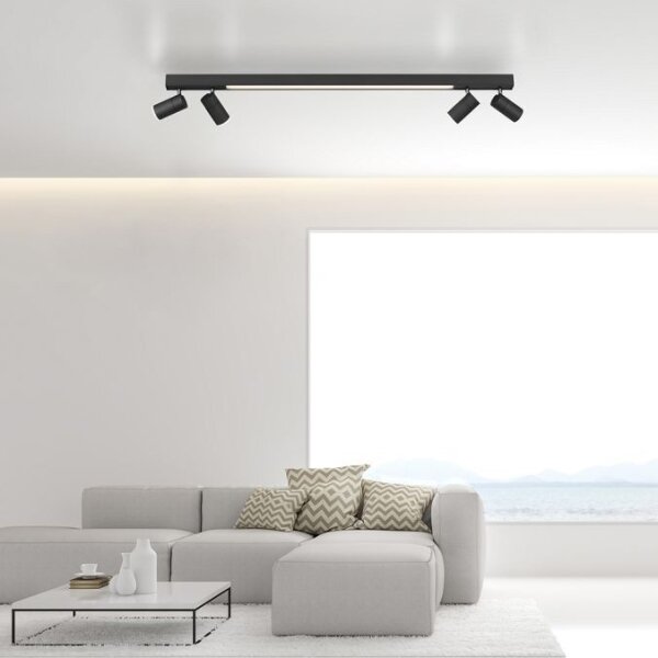 Paul Neuhaus 6121-13 - Spot LED reglabil 4xLED/4W/230V + LED/9W+DO