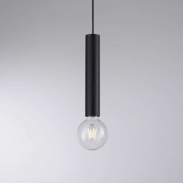 Lustră pe cablu BRUNA 1xE27/60W/230V neagră Leuchten Direkt 15617-18