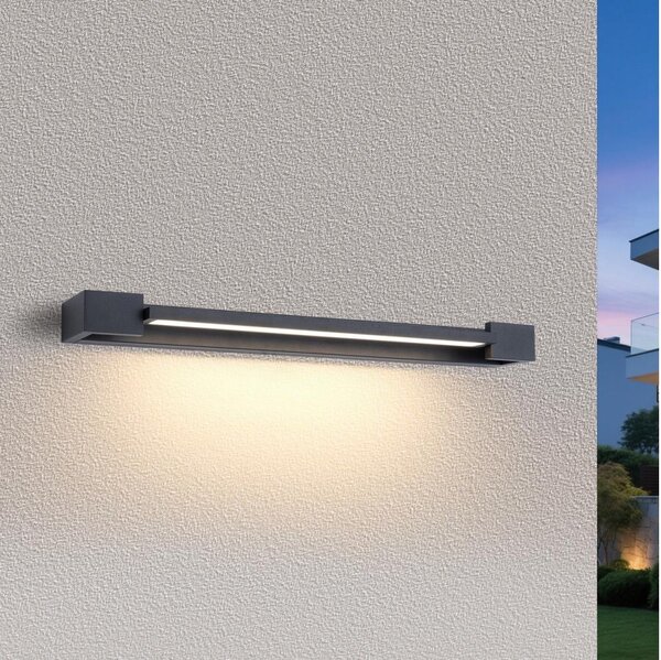 Brilagi - Aplică LED de exterior pentru perete AQUA LINE LED/18W/230V 60 cm IP44 antracit CRI 90