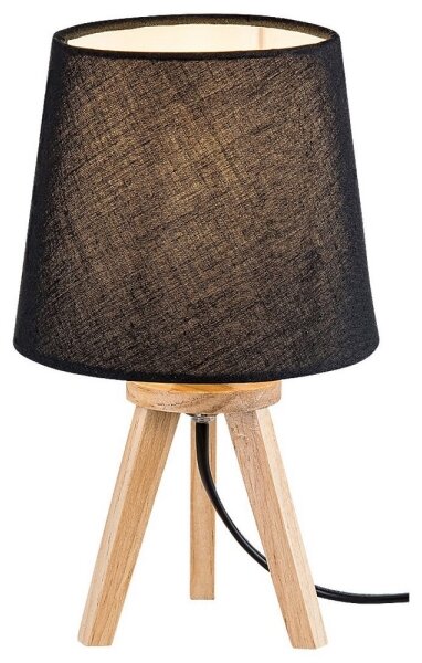 Lampă de masă LYCHEE 1xE14/25W/230V neagră Rabalux 2069