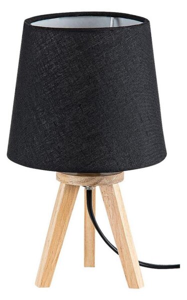 Lampă de masă LYCHEE 1xE14/25W/230V neagră Rabalux 2069