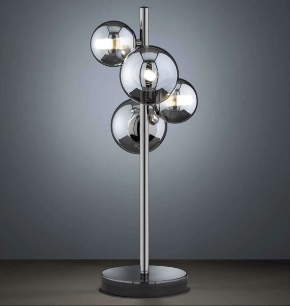 Lampă LED de masă 4xG9/3W/230V neagră Wofi 8014.04.24.9000
