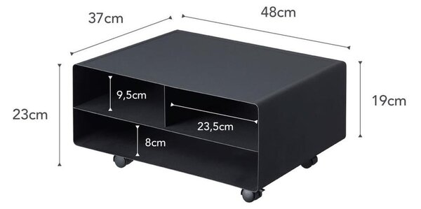 Măsuță auxiliară 37x48 cm Tower – YAMAZAKI