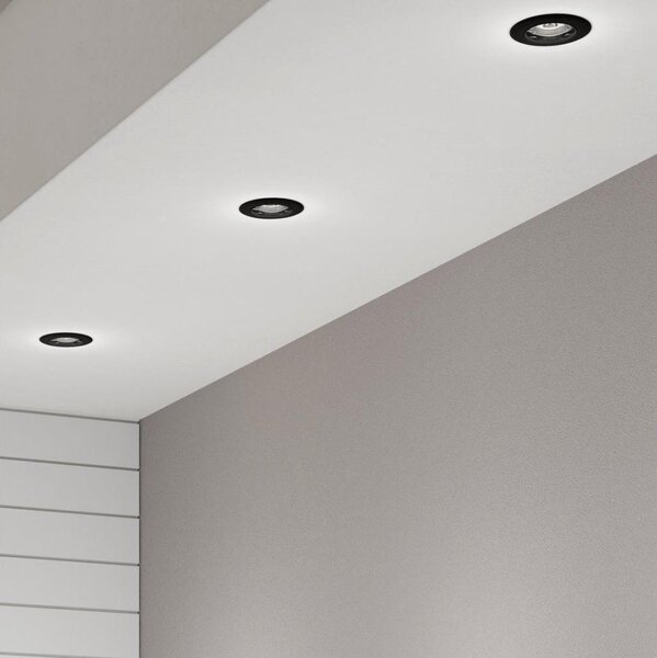 SET 3x corp de iluminat LED încastrat PENETO 1xGU10/2,8W/230V Eglo 900754