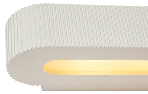 Lampă de perete scandinavă bej UFO cu 2 lumini - Plaster