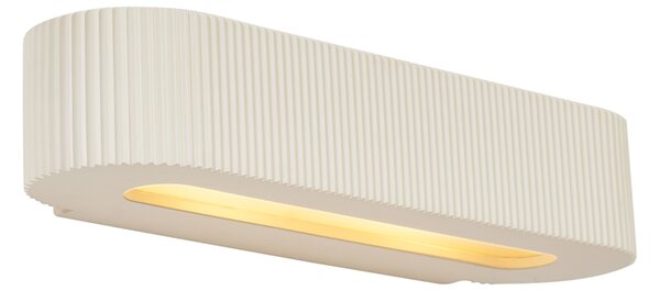 Lampă de perete scandinavă bej UFO cu 2 lumini - Plaster