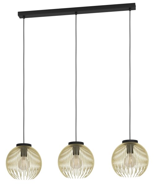 Lustră pe cablu VENEZUELA 3xE27/40W/230V Eglo 900167
