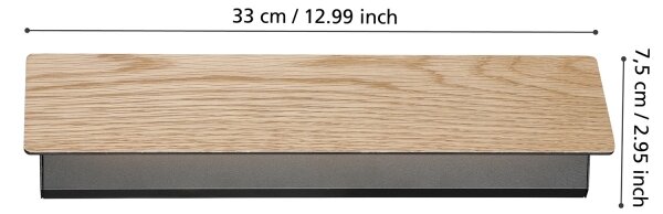 Aplică LED ZUBIALDE LED/12W/230V Eglo 900325